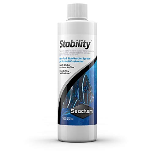 „Seachem Stability“ žuvų bako stabilizatorius - gėlavandeniams ir jūriniams akvariumams 500 ml