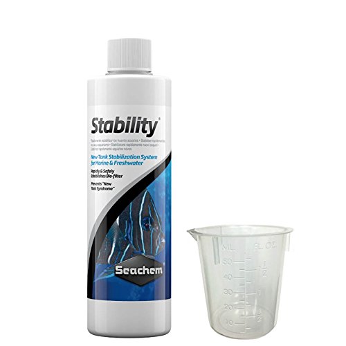 „Seachem“ stabilumas, 500 ml su 50 ml matavimo taurelių rinkiniu