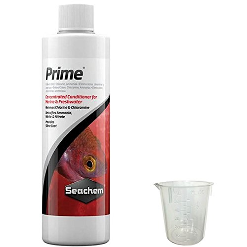 „Seachem Prime“, 500 ml m / 50 ml matavimo puodelio rinkinys