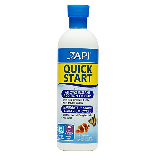 API QUICK START Gėlo ir druskingo akvariumo nitrifikuojančios bakterijos 16 uncijos butelis
